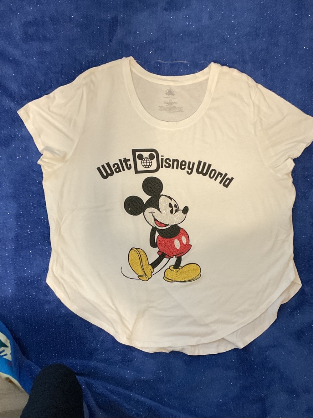 Walt Disney World Mickey Mouse White Short Sleeve Tee